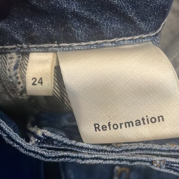 Reformation Ellie Jeans size 24 - Picture 5 of 6